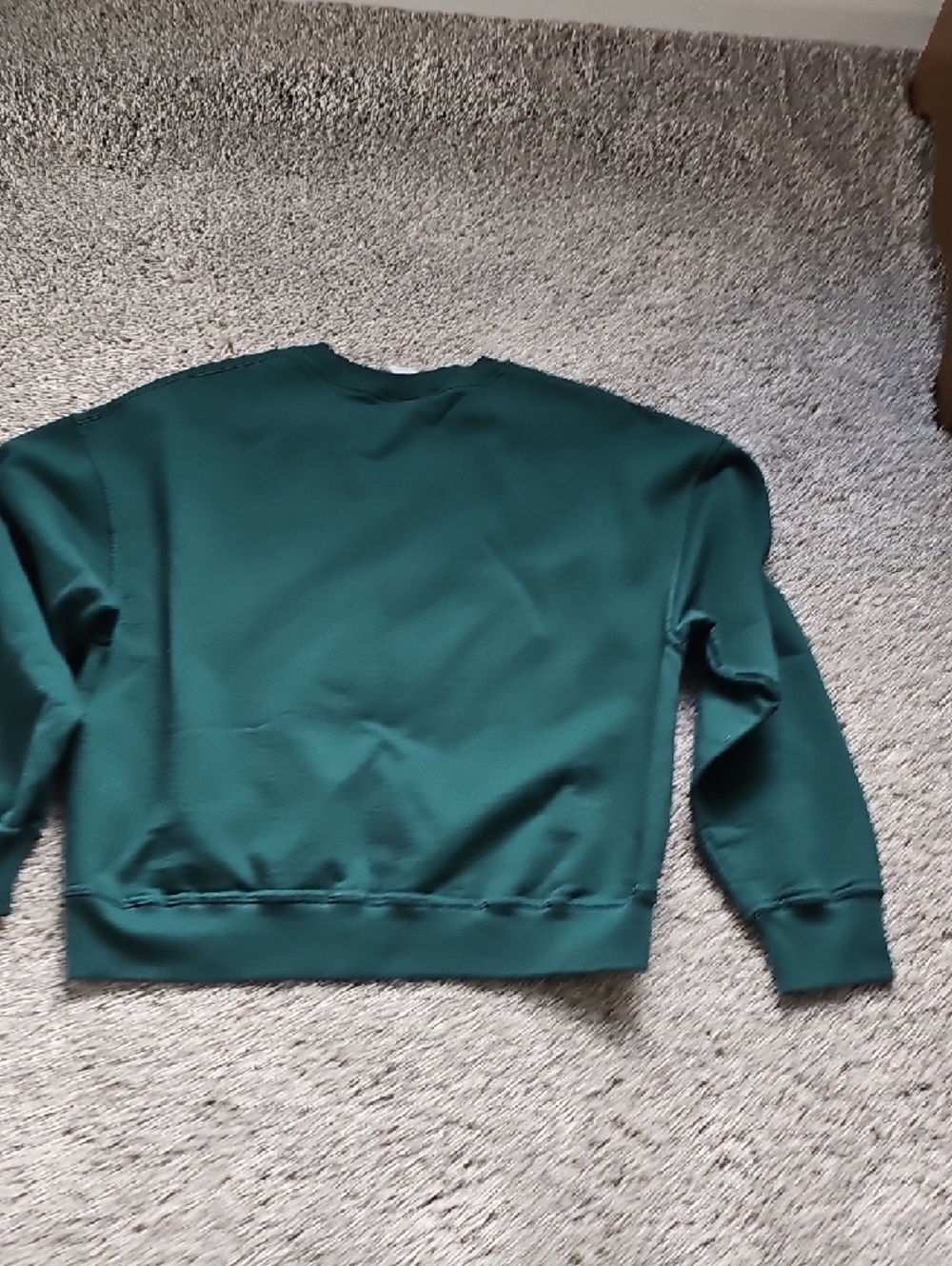 Champion Dark Green University Graphic Crewneck Sweatshirt - Picture 4 of 4